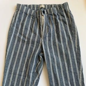 Brandy Melville/John galt pinstripe pants (xs-s)
